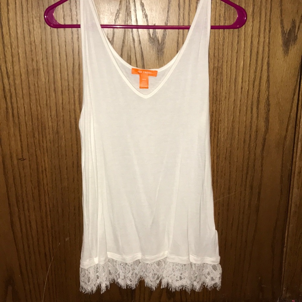 White tank top